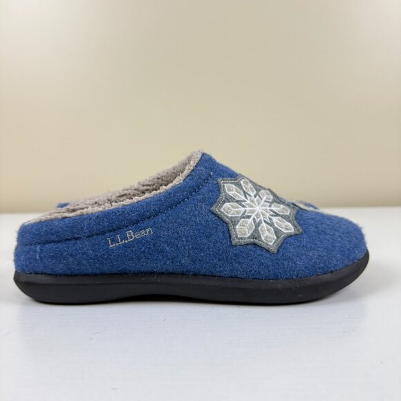 Women's L.L.Bean Wool Slipper Clog - Picture 3 of 9